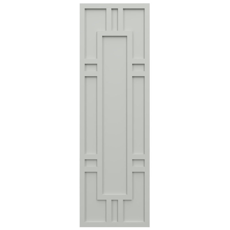 Volets EnduraCore Composite Hastings, 15"W, Gris tempête de grêle, H 62 po