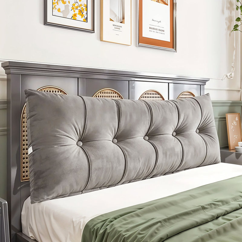 Back Cushion, Dark Grey