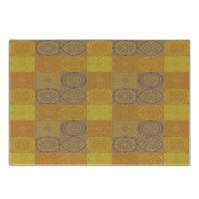 East Urban Home Glass Ethnic Cutting Board