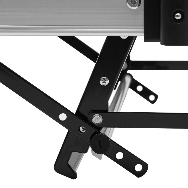 4 Step Stool Folding Step Ladder with Adjustable Handrail