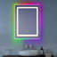 Miroir de maquillage mural pour salle de bain 32 po x 24 po Wrought Studio