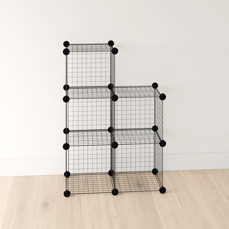 Perlo 35.6cm H x 35.6cm W Steel Not A Bookcase Bookcase