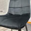 Velvet Upholstered Kitchen Dining Chair With Strong Black Metal Legs Living Room Bedroom Chair-813954777-864435870