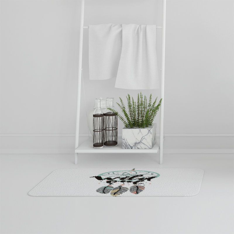Penley Memory Foam Non-Slip Bath Mat