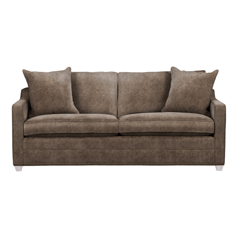 Stanton Mid Sofa, Dove Gray, Nadia Earth, Yes