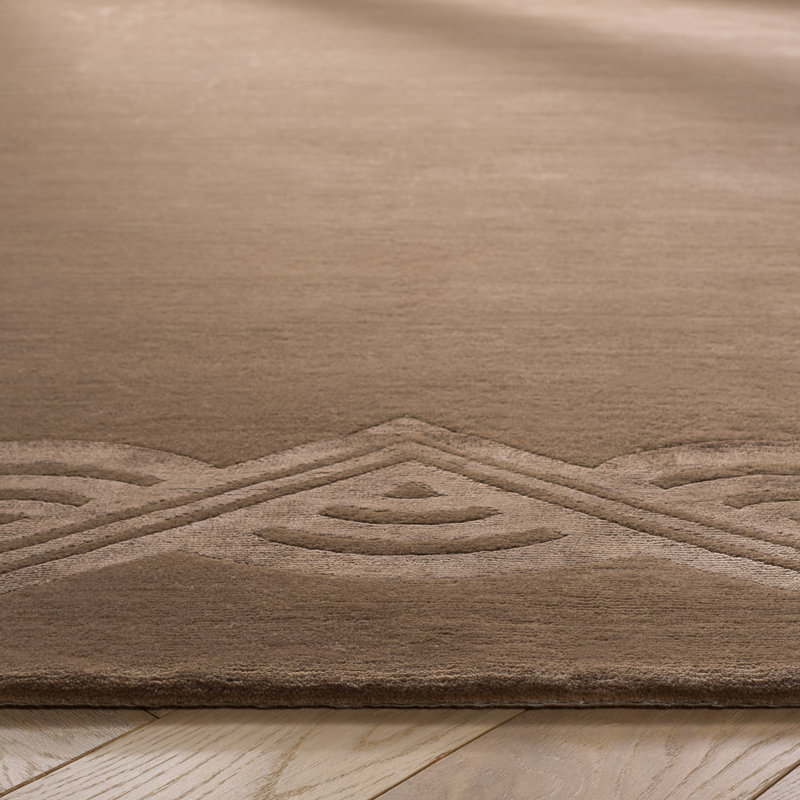 Ralph Lauren Dufrene Wool, Silk Geometric Rug, Rectangle 6' x 9'