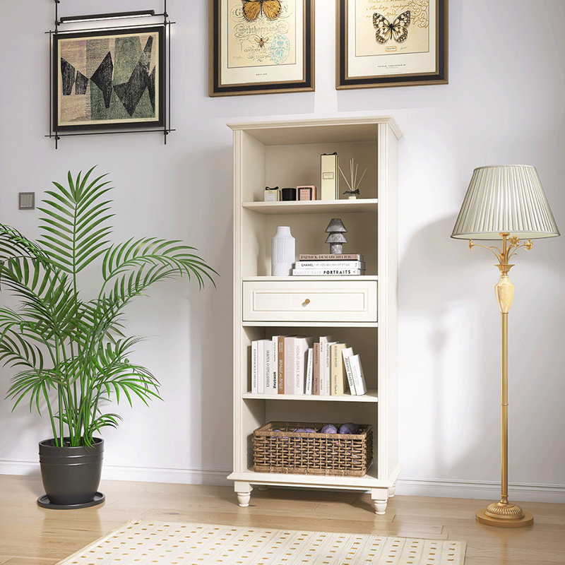 Simple small bookcase, (3 Shelves) 62.99"H x 27.56"W x 15.75"D