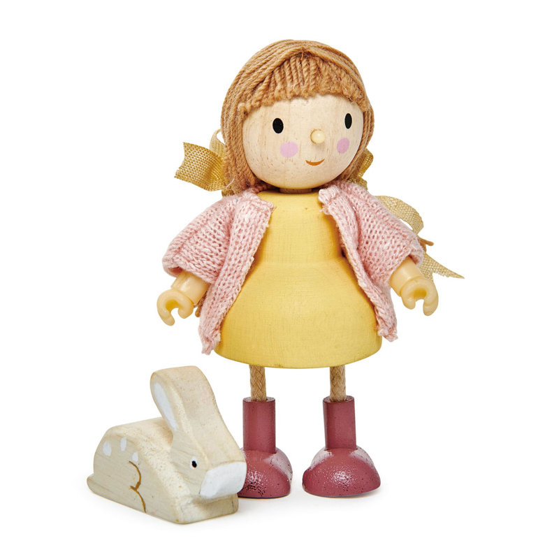 Amy and Her Rabbit Dolls