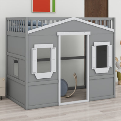 House Loft Bed With Ladder