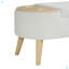 Banc de rangement repose-pieds ovale-1371593515