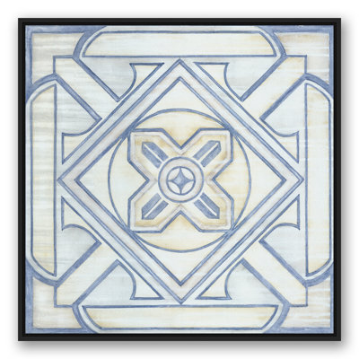 " Blue And White Tile "