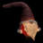 26" H Christmas Santa Gnome with Warm White LED Lights and Timer-1098102098