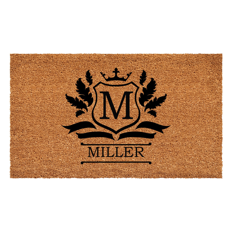 Tapis de porte intérieur antidérapant Honbice Calloway Mills Imperial, L 24 po x L 48 po, M