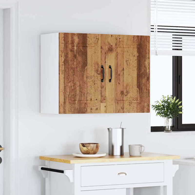Armoire murale de cuisine vidaXL, Noir, H 23,6 po x l 31,5 po x P 12,2 po
