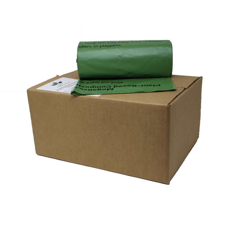 Mogalixe Compostable 33-Gal. Trash Bags