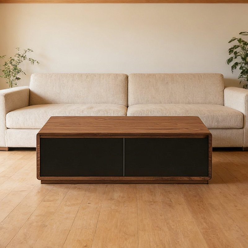 Ferrell, 15.74" H x 39.37" L x 19.68" W, Noir