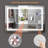 Sueko Flat Wall Mirror-1717390460
