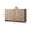 54 Inch Single Bathroom Vanity In Mango Wood