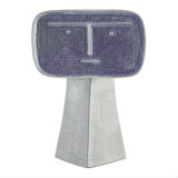 Les Amis Le Glass and Stoneware Table Vase