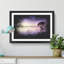 Tree Alone During a Purple Sunset - Picture Frame Graphic Art Print-56876498-56876504
