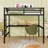 Metal Loft Bed With Charging Station And LED Lights And Built-In Desk-257613330