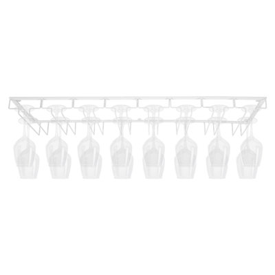 Deland Hanging Wine Glass Rack by Prep & Savour