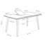 Ensemble de salle à manger extensible Masher-177180974-177180975