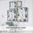 Indigo Scripture Framed Print - Solid Wood-1241180918