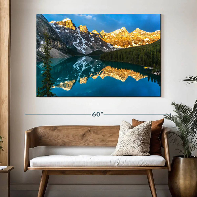 Paysage de montagne Alvord Ten Peaks Valley, H 34 po x l 51 po
