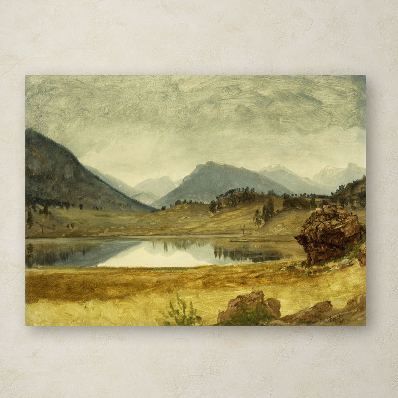 Wind River Country Landscape Canvas Art by Albert Bierstadt