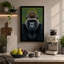 Dignified Gorilla Portrait Modern - Wrapped Canvas-645096882-645096895