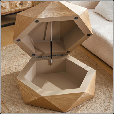 Table basse avec rangement Polygon