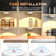 Wireless Motion Sensor Disc Wall Light - Dimmable LED Night Light With Remote Control