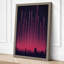 Neon Skyline Modern - Wrapped Canvas-459403572-459403468