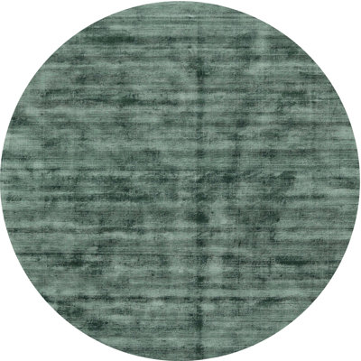 Tapis contemporain vert mer