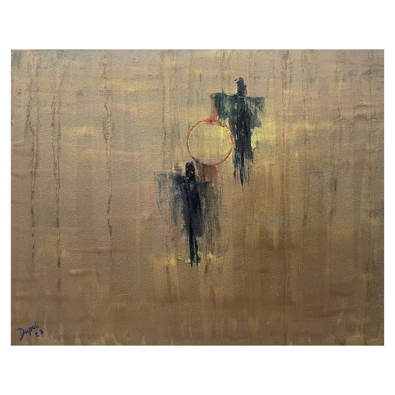 Amour inconditionnel | Peinture par Deepali Bhanushali | Huile sur toile