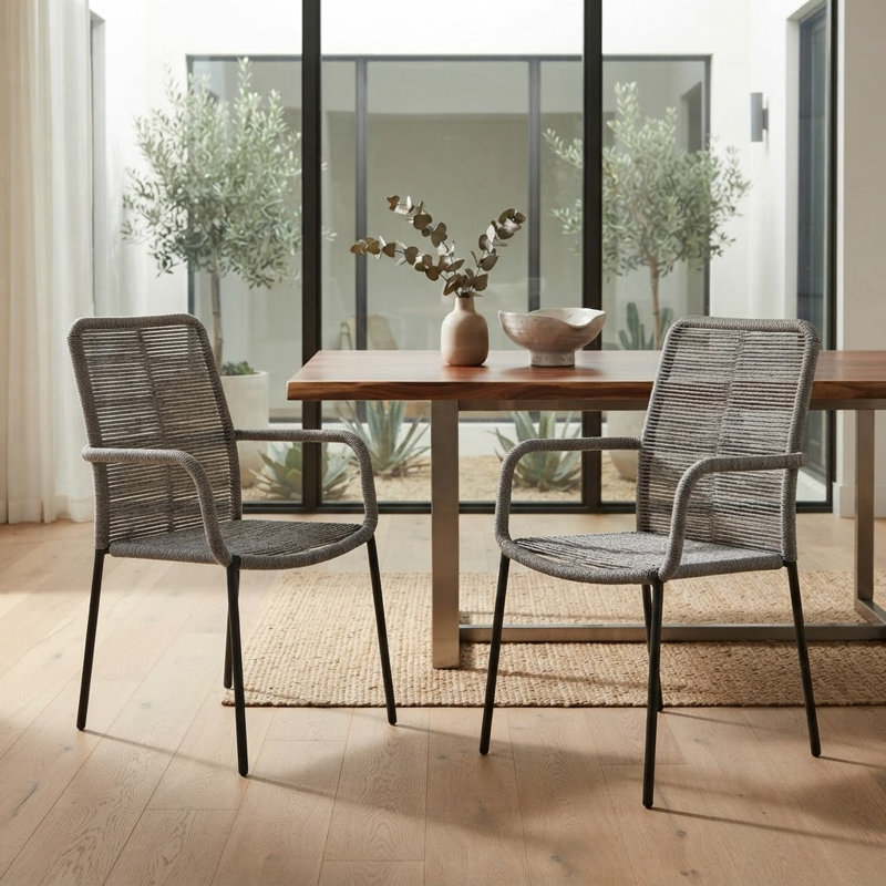 Fauteuil de patio Brittany, Silvery Taupe