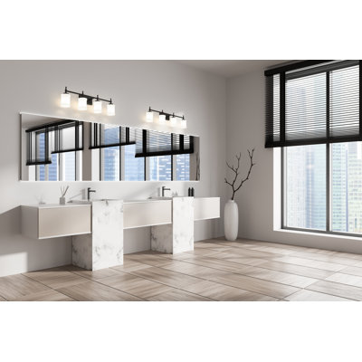 Meuble-lavabo 4 lumières Zowie