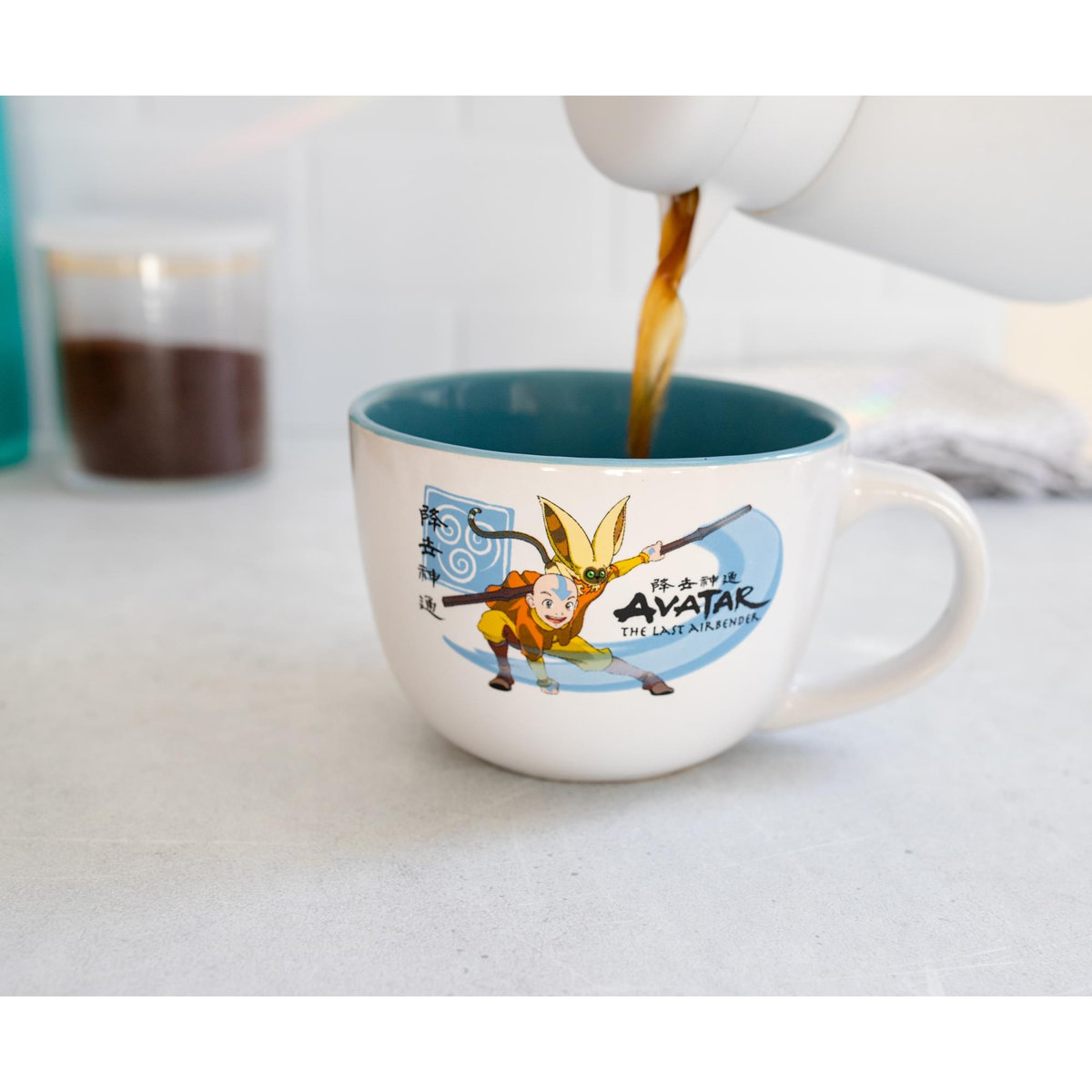 Buffalo Avatar: The Last Airbender Aang and Momo Mug - Thumbnail 3