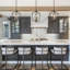 Danaijah 4 - Light Lantern Geometric Chandelier Kitchen Island Pendant