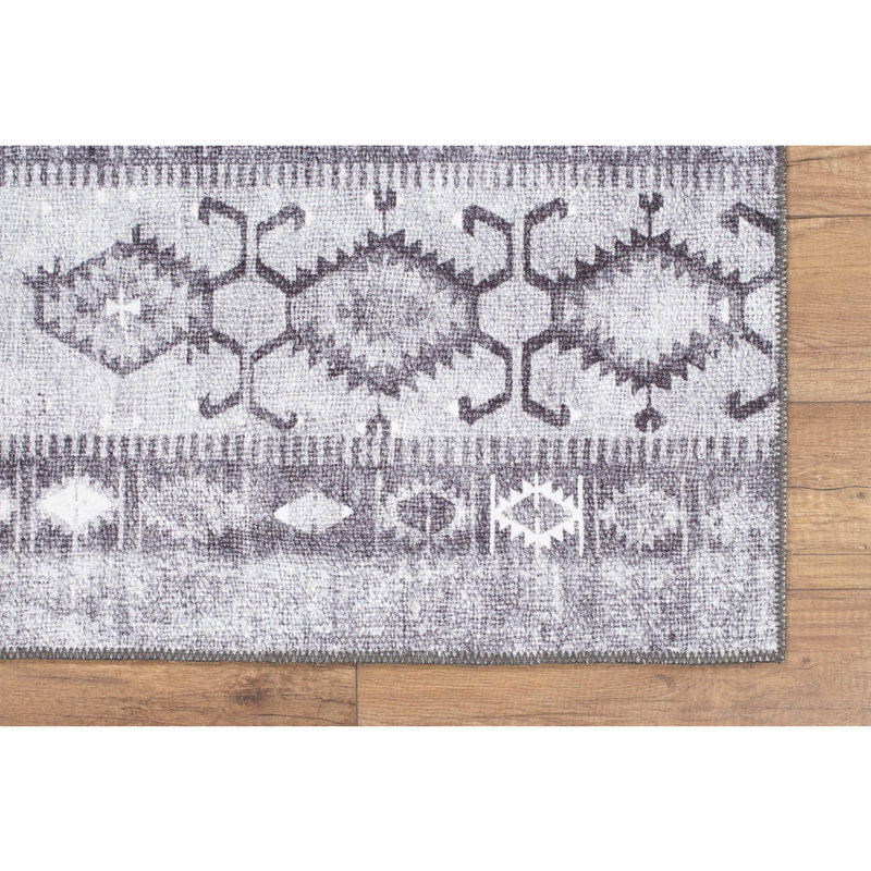 Premium Machine Washable Carpet, 4.6 x 6.2 Feet, 100% Polyester, 1850 g/m² | Pile Height: 0.2 Inches | Eco-Friendly Recycled Poly Cotton Underside | Perfect for Living Room, Bedroom, and High-Traffic Areas