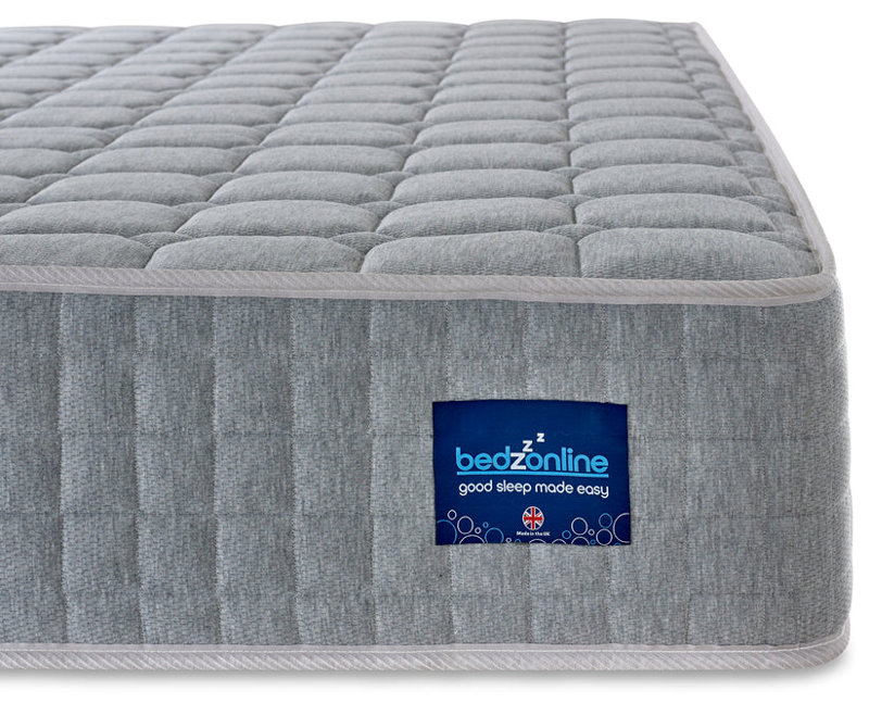 Winksleep Grey Knit Pocket Mattress, Medium-Firm, Kingsize (5')