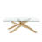 Nykea Glass Top Single Coffee Table-840858757