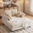 Upholstered Corduroy Lounge Sofa-1520154635