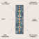 Bethlehem Tribal Love Geometric Dark Blue/Multi Rug