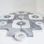 Water Jet Random Sized Marble Novelty Mosaic Wall & Floor Tile