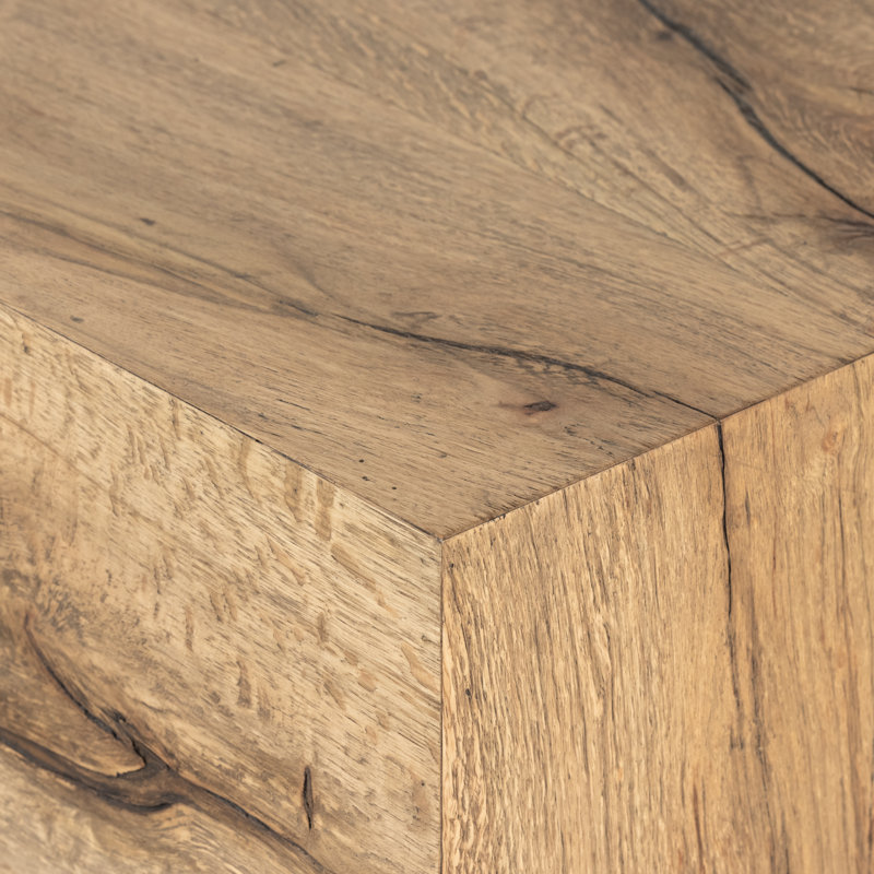 Bingham 78.75" Console Table, Rustic Oak