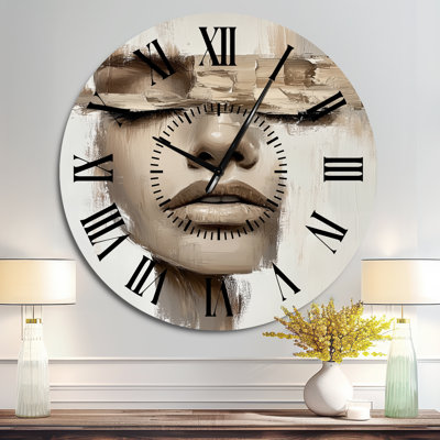Horloge murale Mid-Century
