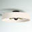 Ashtun Fabric Semi Flush Mount-645743796