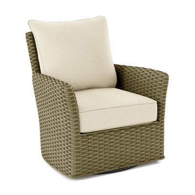 Lanai Upholstered Swivel Armchair
